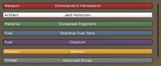 Loot Selection